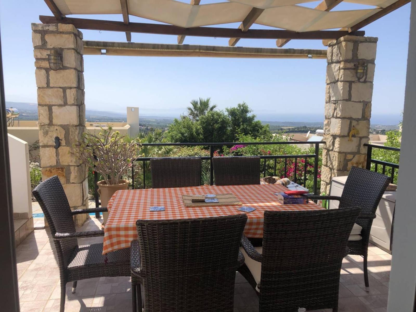 Gemuetliche Villa Mailin Priv. Pool Schoene Aussicht Скулуфия Экстерьер фото
