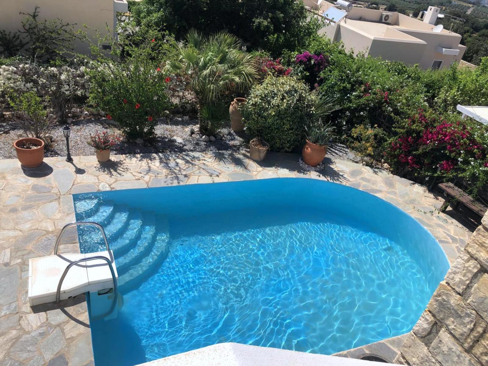 Gemuetliche Villa Mailin Priv. Pool Schoene Aussicht Скулуфия Экстерьер фото