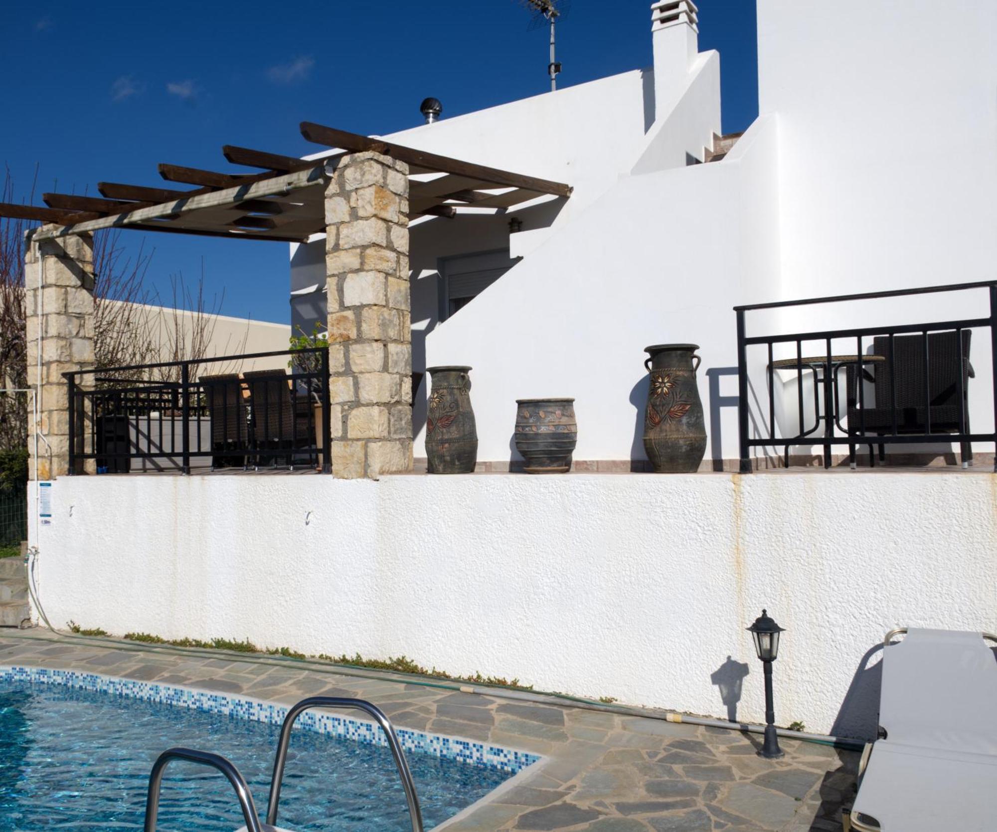 Gemuetliche Villa Mailin Priv. Pool Schoene Aussicht Скулуфия Экстерьер фото