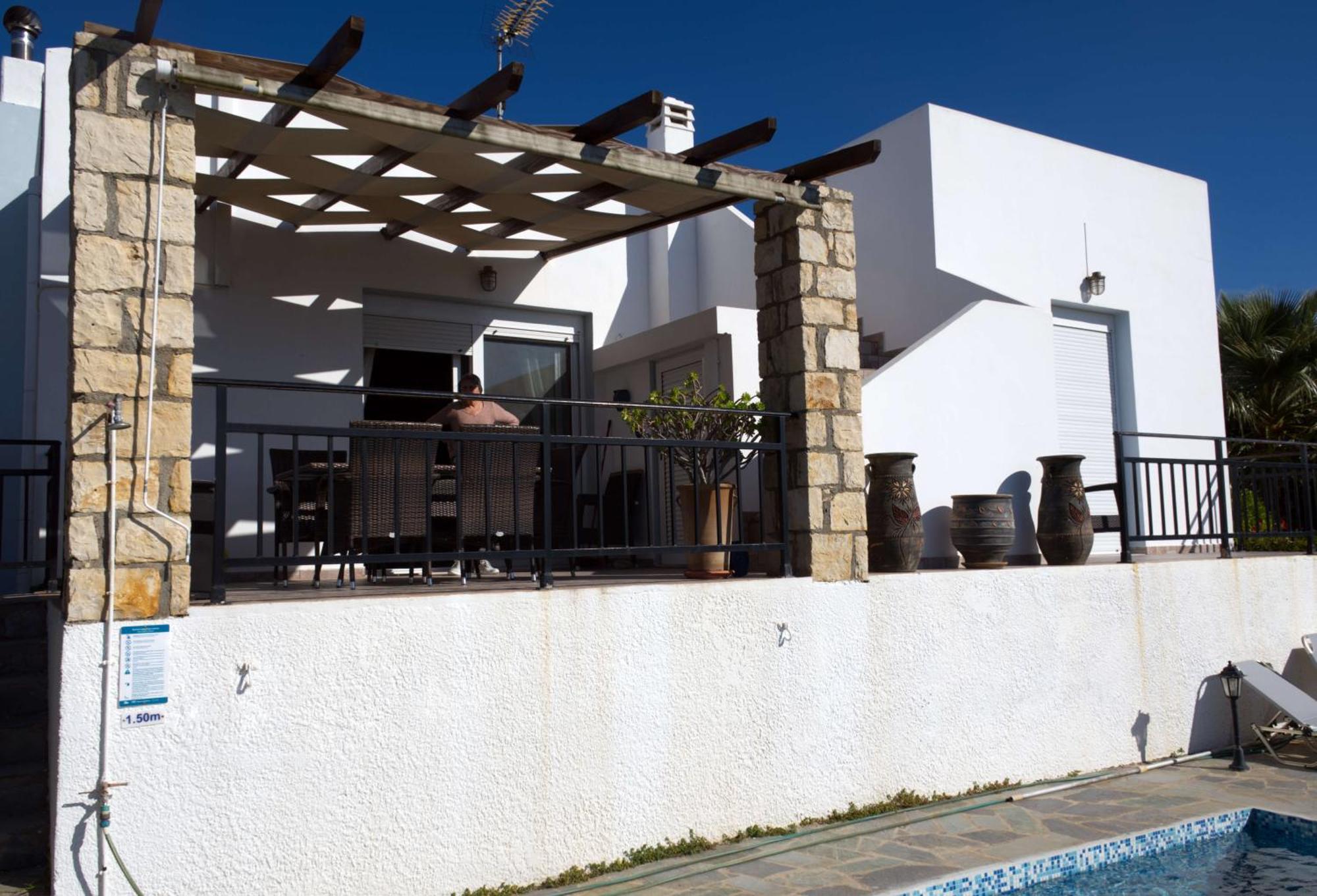 Gemuetliche Villa Mailin Priv. Pool Schoene Aussicht Скулуфия Экстерьер фото
